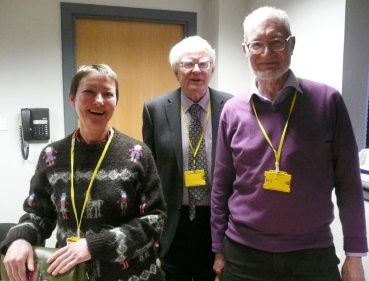 Gillian Gloyer, Willis Pickard and Dr Nigel Dower